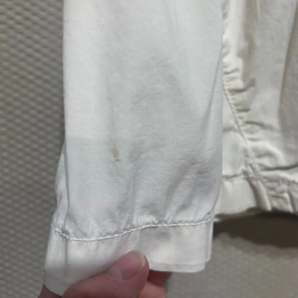 Horny Toad Womens Cream White Cotton A-Line Skirt Size 8 Casual Outdoor Travel